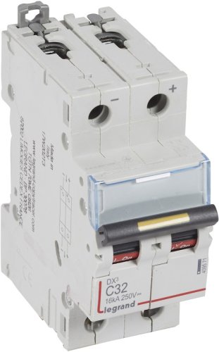 Выключатель автоматический Legrand DX3-E 10000 2п 32А C 16кА фото Выключатель автоматический Legrand DX3-E 10000 2п 32А C 16кА картинка